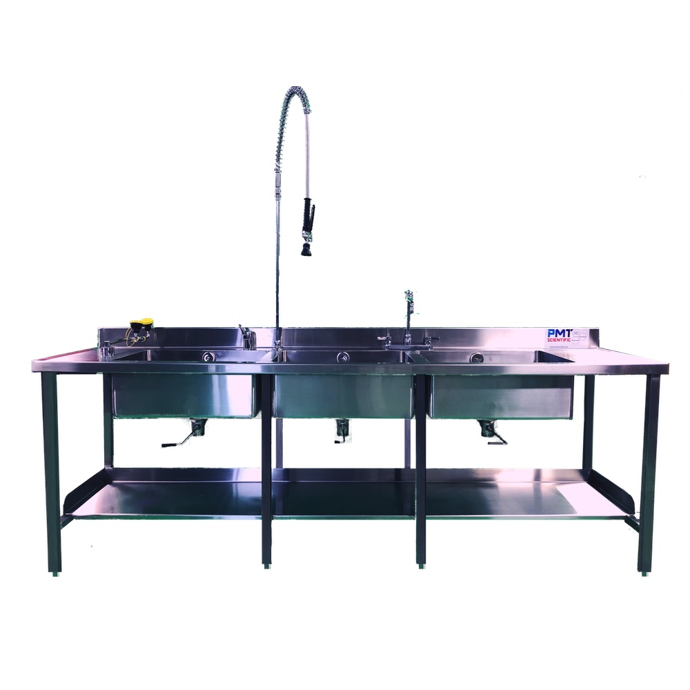 Non-Elevating Reprocessing Sink
